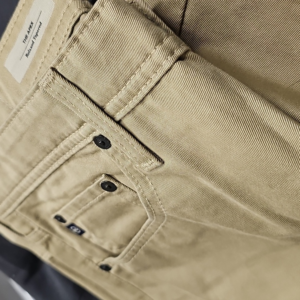 AG Adriano Goldschmied Men's Relaxed Jeans in Tan